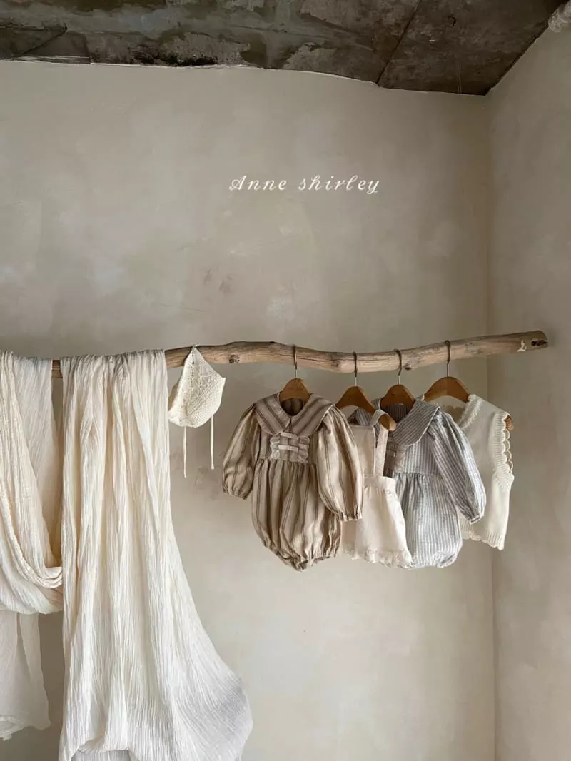 Anne Shirley - Korean Baby Fashion - #babyoutfit - Anne Collar Bodysuit