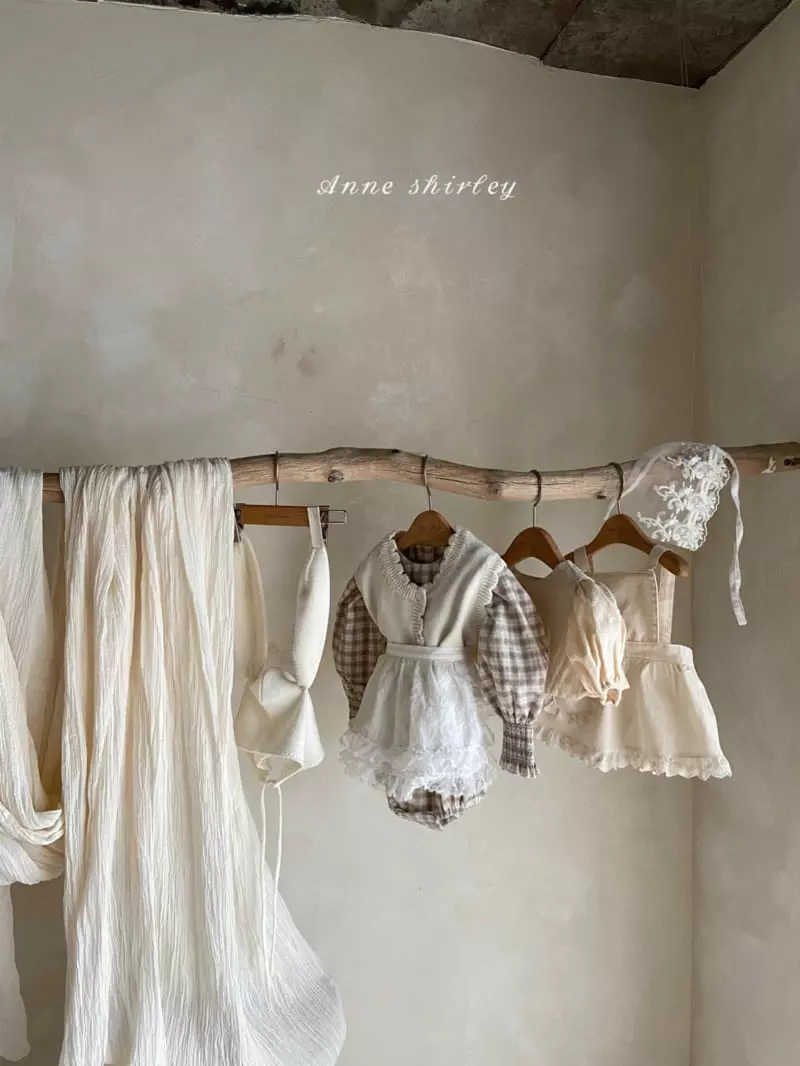 Anne Shirley - Korean Baby Fashion - #babyoutfit - Blan Apron - 12
