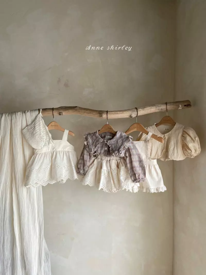 Anne Shirley - Korean Baby Fashion - #babyoutfit - Check Blouse - 4
