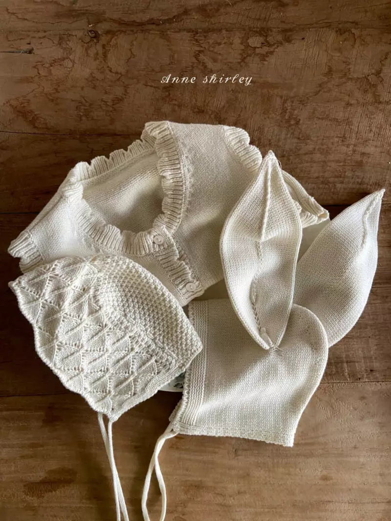 Anne Shirley - Korean Baby Fashion - #babyoutfit - Hell Knit Bonnet - 5