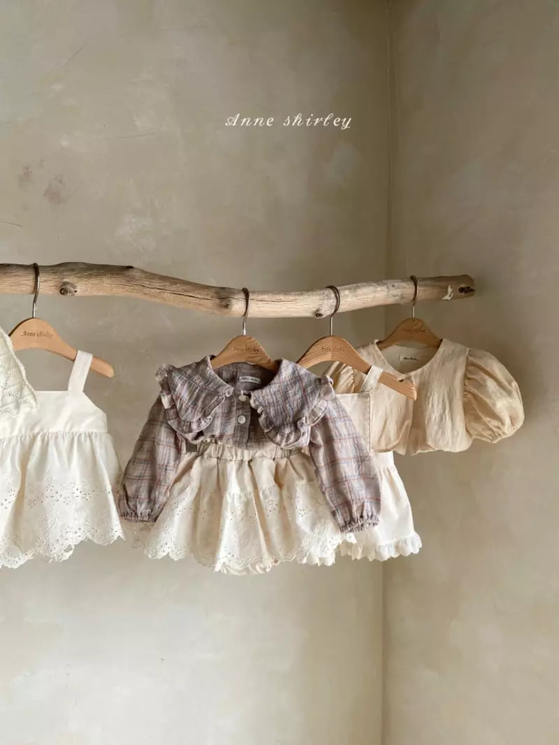 Anne Shirley - Korean Baby Fashion - #onlinebabyshop - Check Blouse - 7