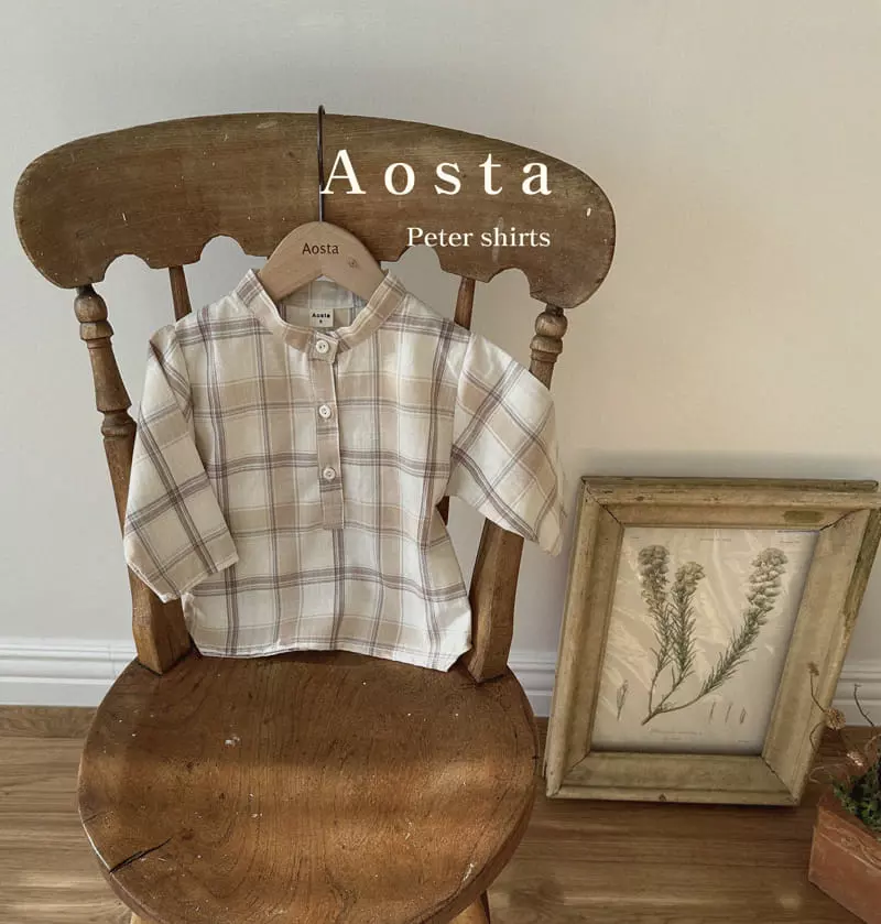 Aosta - Korean Baby Fashion - #onlinebabyboutique - Peter Shirt - 5