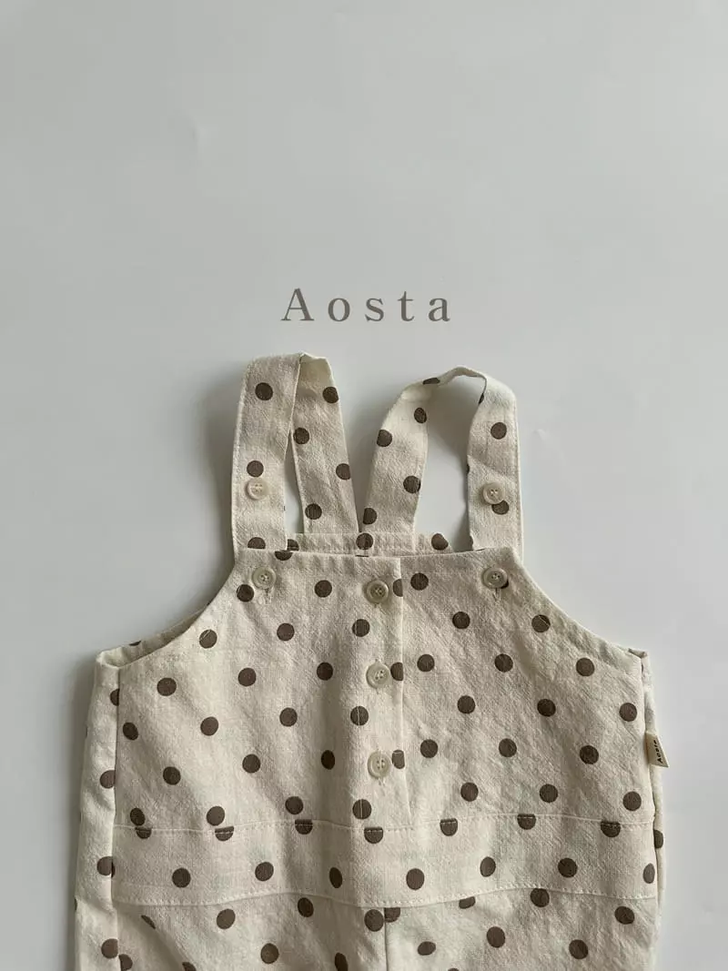 Aosta - Korean Baby Fashion - #smilingbaby - cotton Overalls - 2