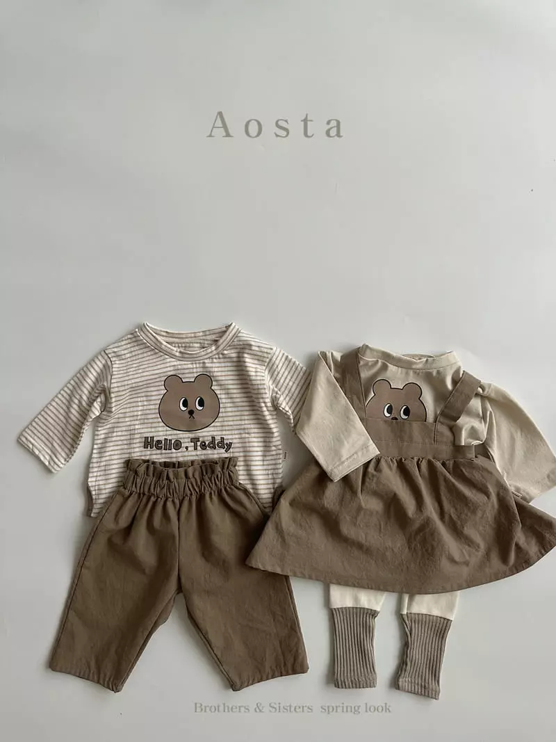 Aosta - Korean Children Fashion - #Kfashion4kids - Baguette One-piece - 6