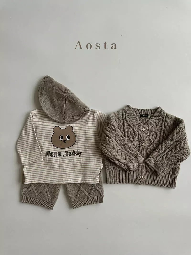 Aosta - Korean Children Fashion - #Kfashion4kids - Dandy Knit Pants - 9