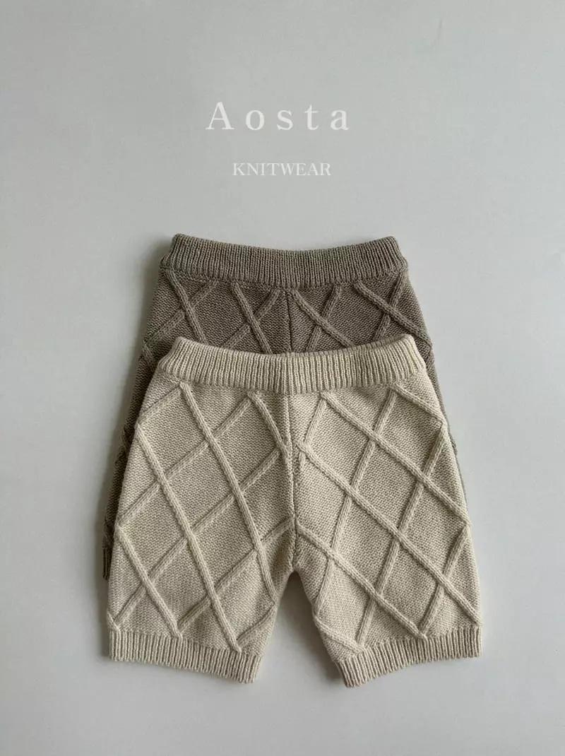 Aosta - Korean Children Fashion - #childofig - Dandy Knit Pants
