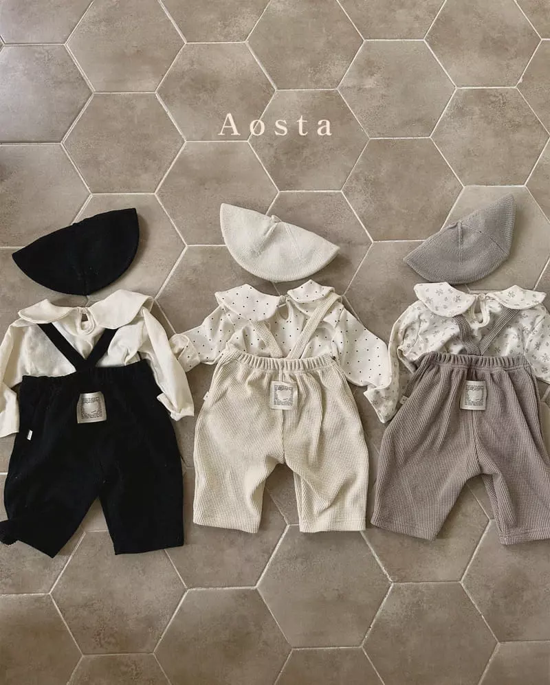 Aosta - Korean Children Fashion - #designkidswear - Bebe Tonton Dungarees - 7