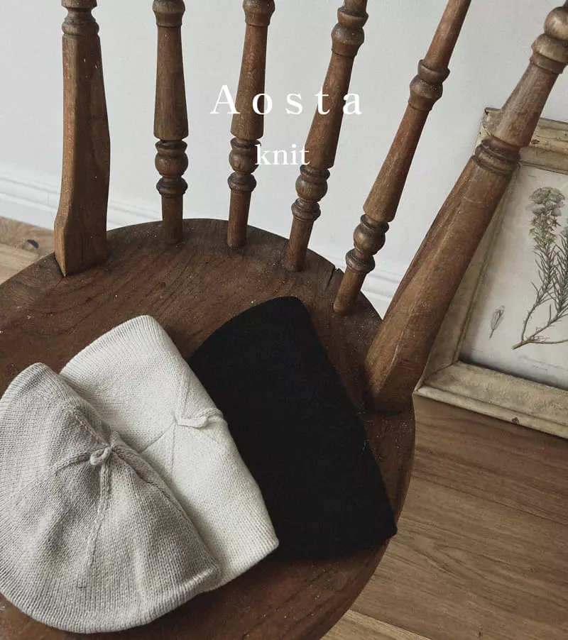 Aosta - Korean Children Fashion - #fashionkids - Knit Beret Hat