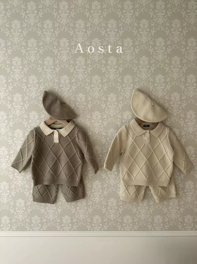 Aosta - Korean Children Fashion - #fashionkids - Dandy Knit Pants - 5