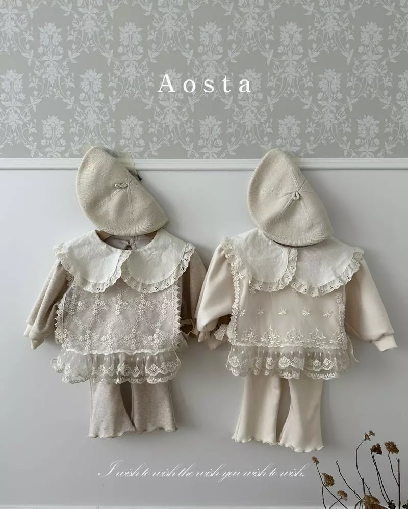 Aosta - Korean Children Fashion - #fashionkids - Bambam Frill Sweatshirt - 5