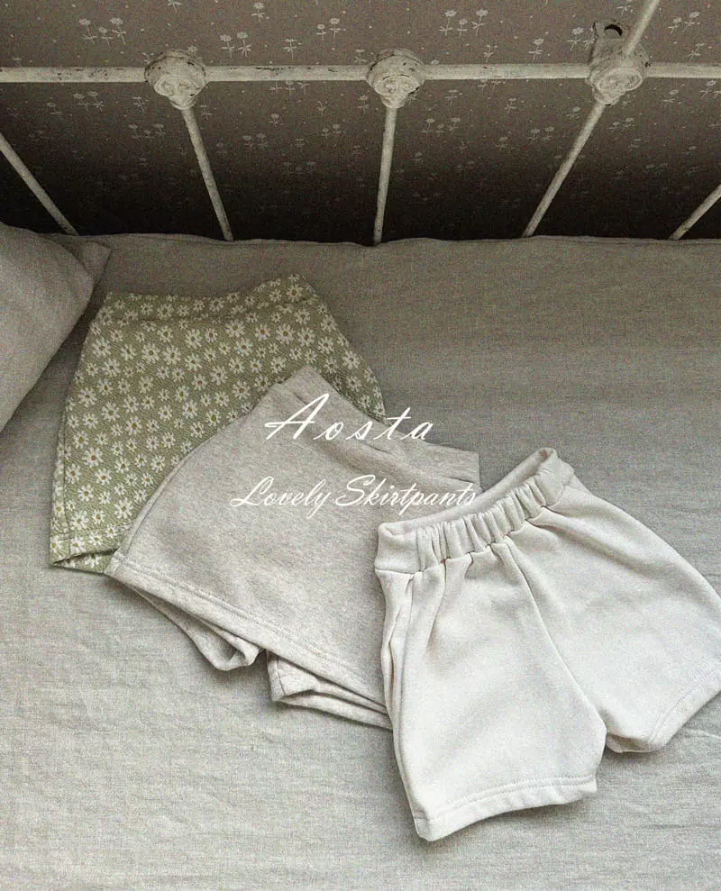 Aosta - Korean Children Fashion - #kidsstore - Lovely Skirt Pants
