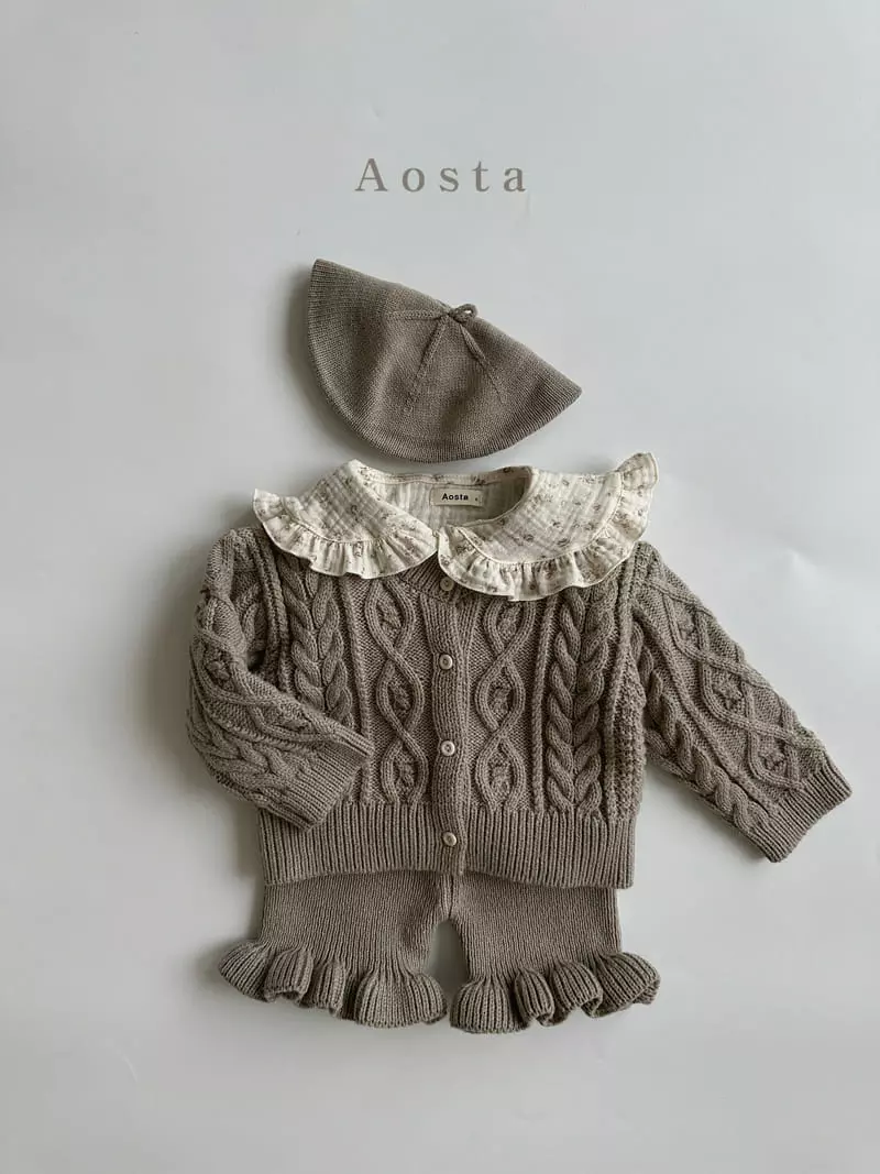 Aosta - Korean Children Fashion - #littlefashionista - Nijou Knit Pants - 9