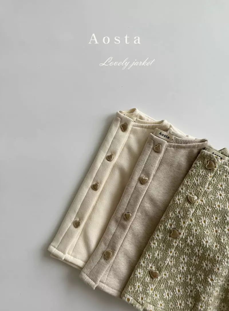 Aosta - Korean Children Fashion - #littlefashionista - Lovely Cardigan