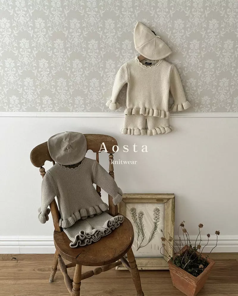 Aosta - Korean Children Fashion - #minifashionista - Nijou Knit Tee - 8