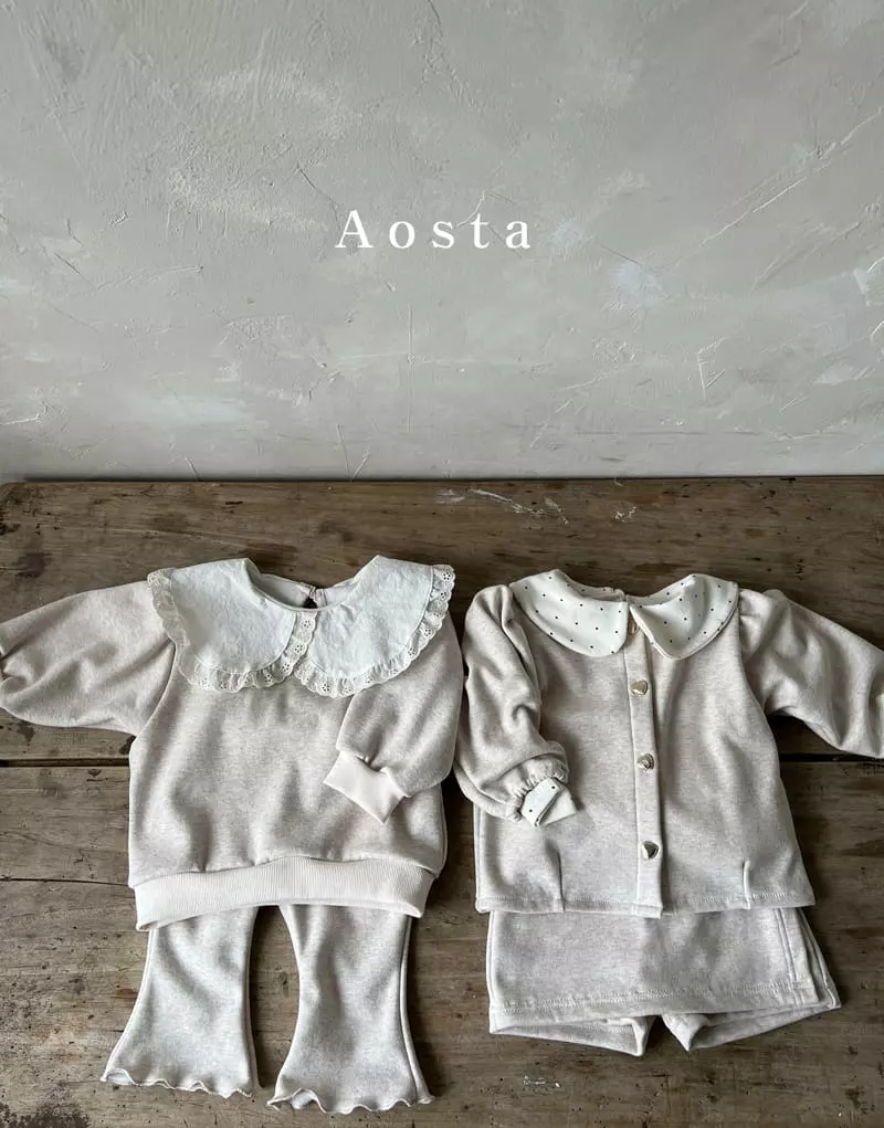 Aosta - Korean Children Fashion - #minifashionista - Bambam Frill Sweatshirt - 12