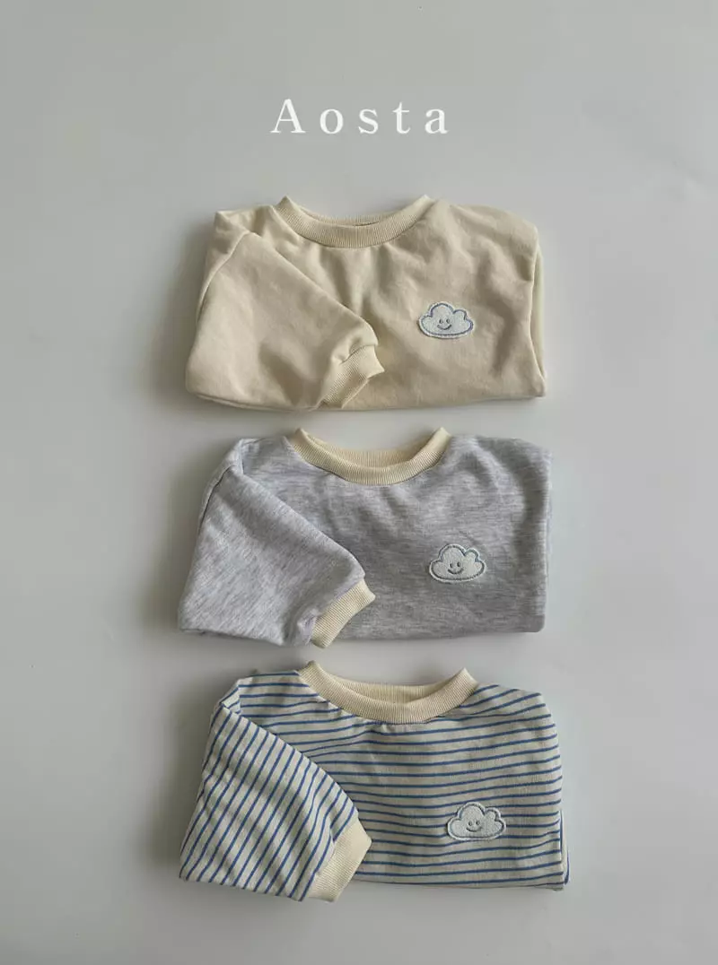 Aosta - Korean Children Fashion - #prettylittlegirls - Cloud Sweatshirt