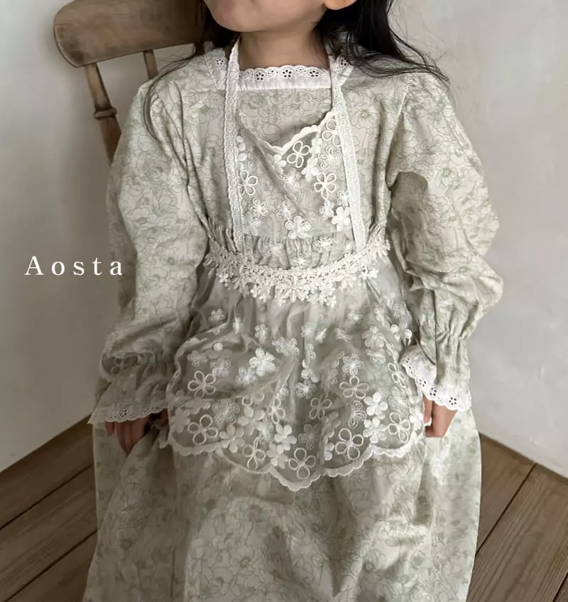 Aosta - Korean Children Fashion - #stylishchildhood - Cancan One-piece - 6