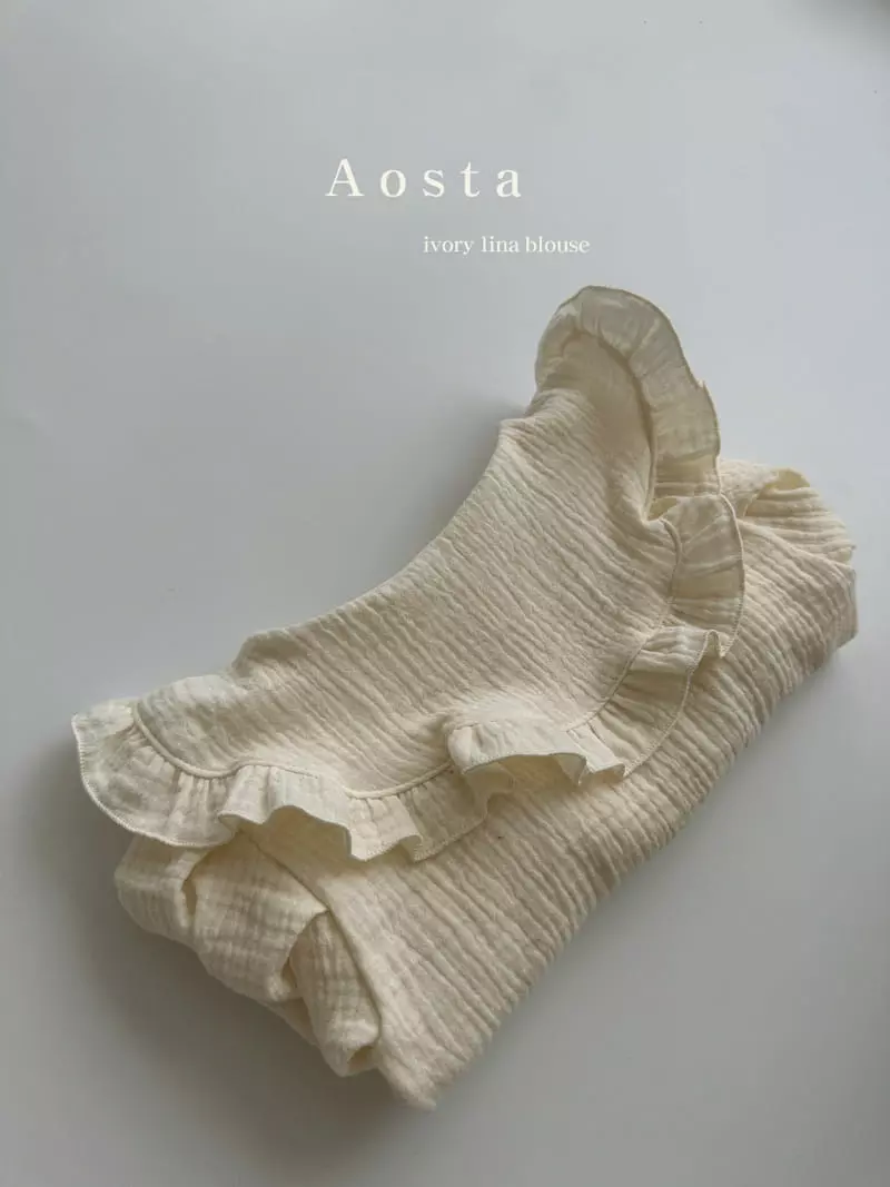 Aosta - Korean Children Fashion - #stylishchildhood - Lina Blouse - 2