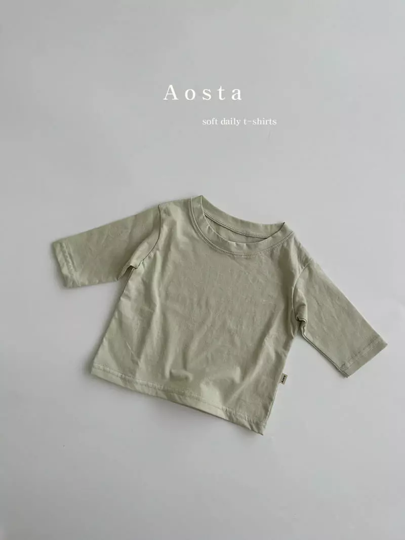Aosta - Korean Children Fashion - #toddlerclothing - Daily Tee - 8