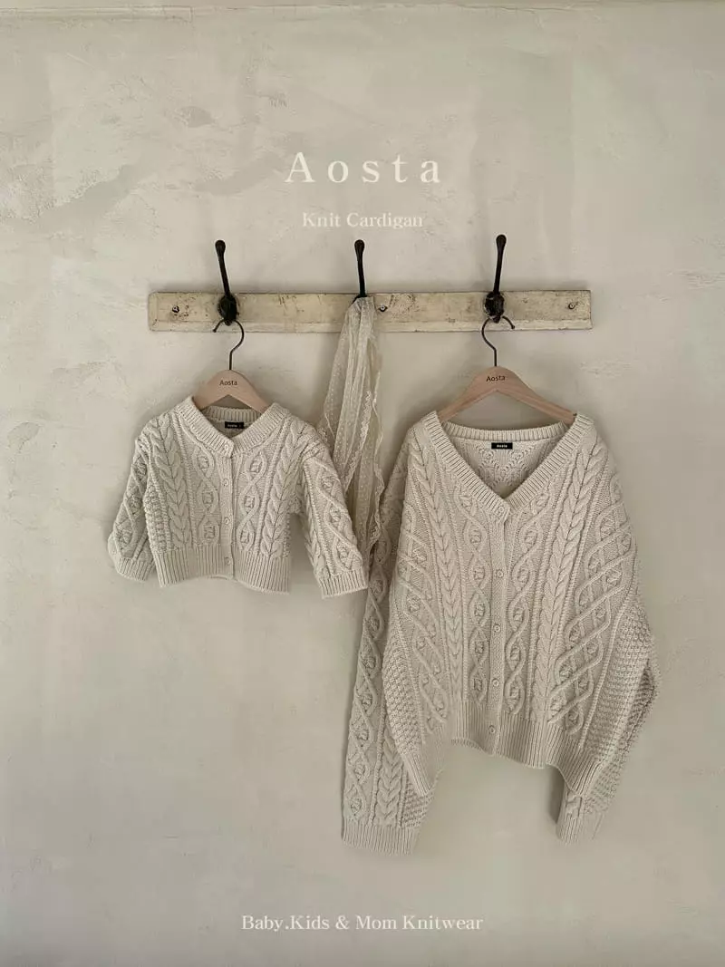 Aosta - Korean Women Fashion - #pursuepretty - Mom Twid Knit Cardigan - 6