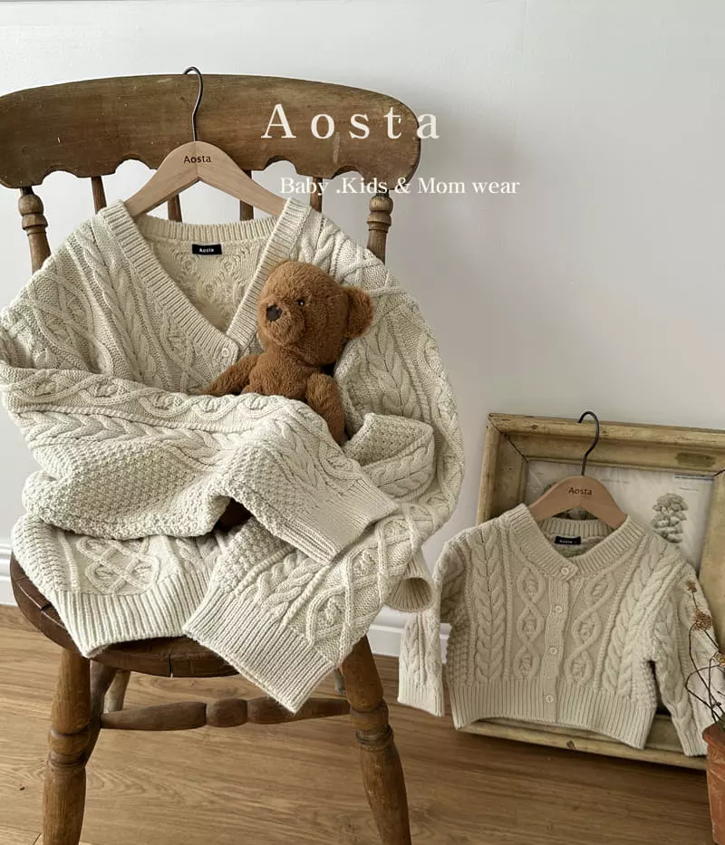 Aosta - Korean Women Fashion - #restrostyle - Mom Twid Knit Cardigan - 7