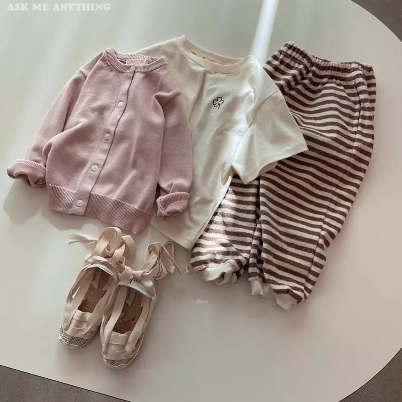 Ask Me Anything - Korean Children Fashion - #childrensboutique - Organic Cardigan - 2