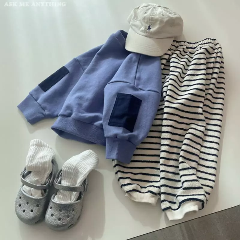 Ask Me Anything - Korean Children Fashion - #fashionkids - Square Bread Sweatshirt