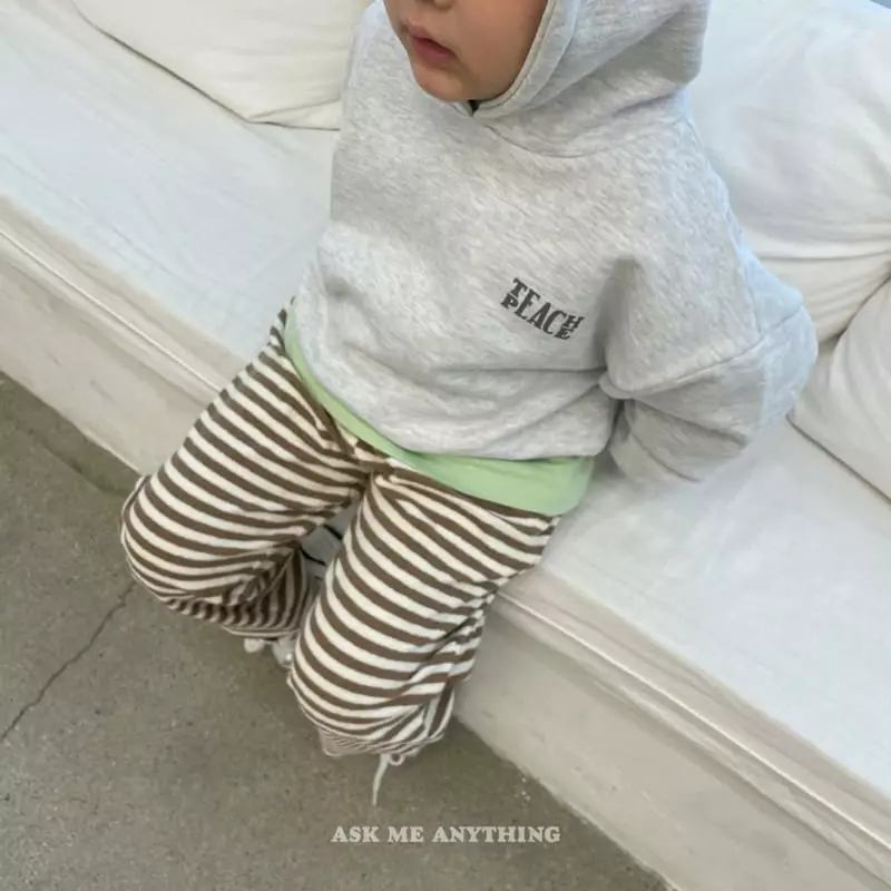 Ask Me Anything - Korean Children Fashion - #kidsstore - Stripes Pie Pants - 9