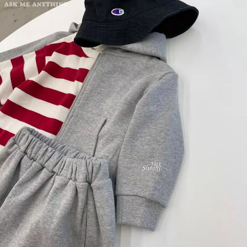Ask Me Anything - Korean Children Fashion - #littlefashionista - Sunshine Hoody Zip-up - 5
