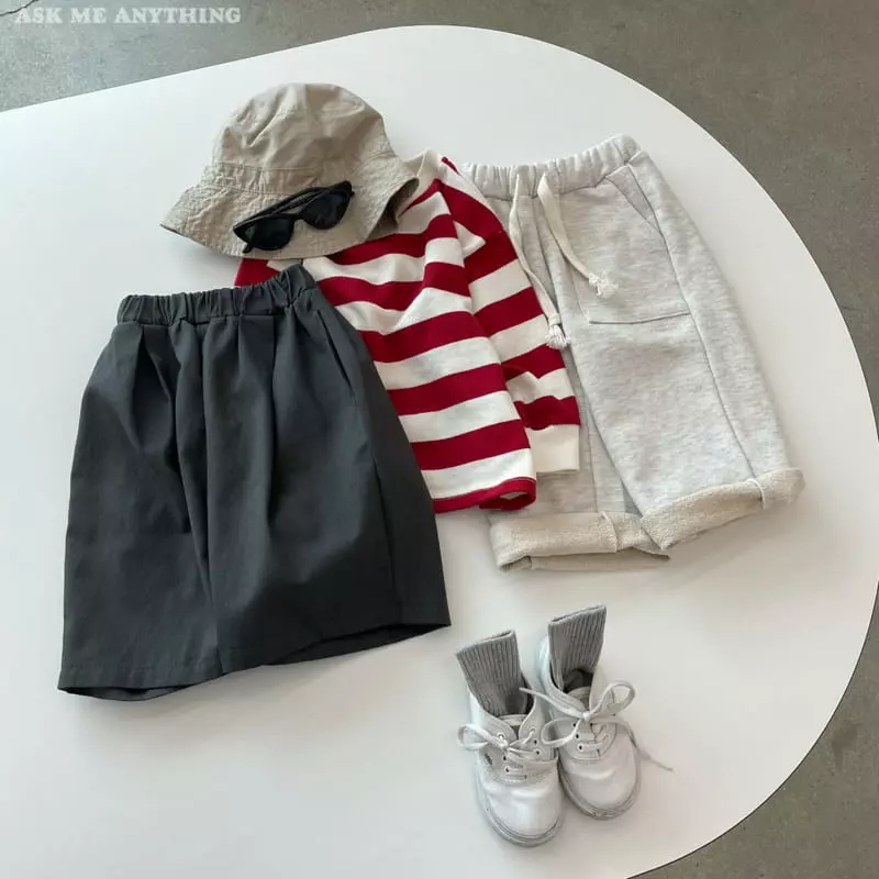 Ask Me Anything - Korean Children Fashion - #minifashionista - Stripes Tee - 6