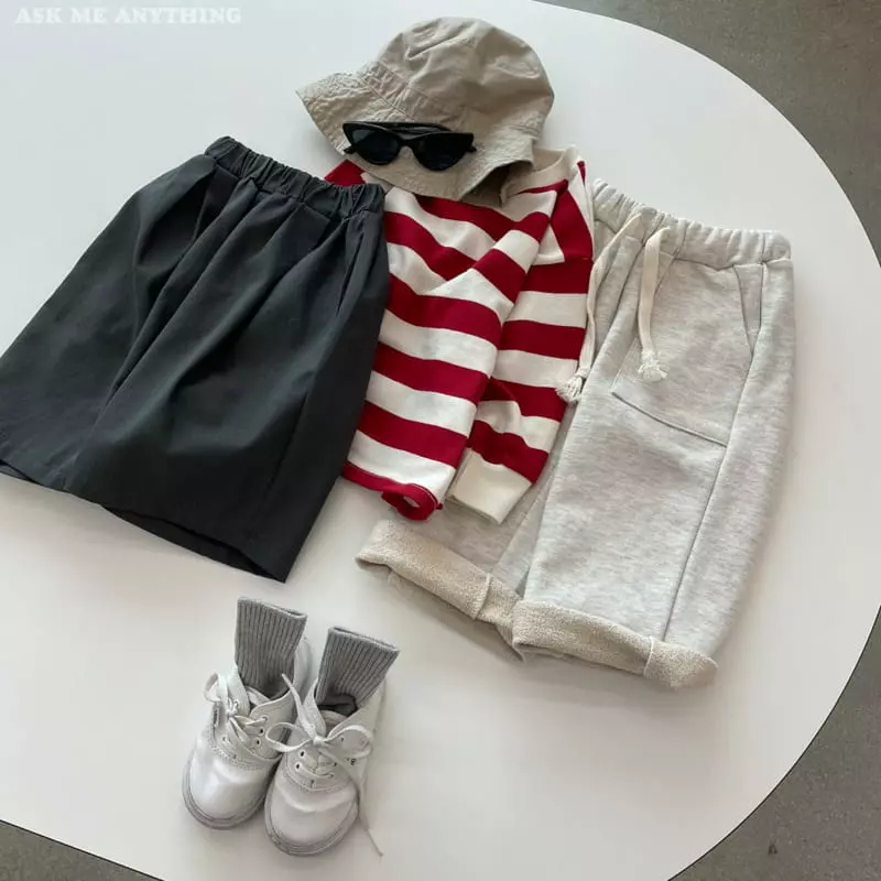 Ask Me Anything - Korean Children Fashion - #prettylittlegirls - Stripes Tee - 7