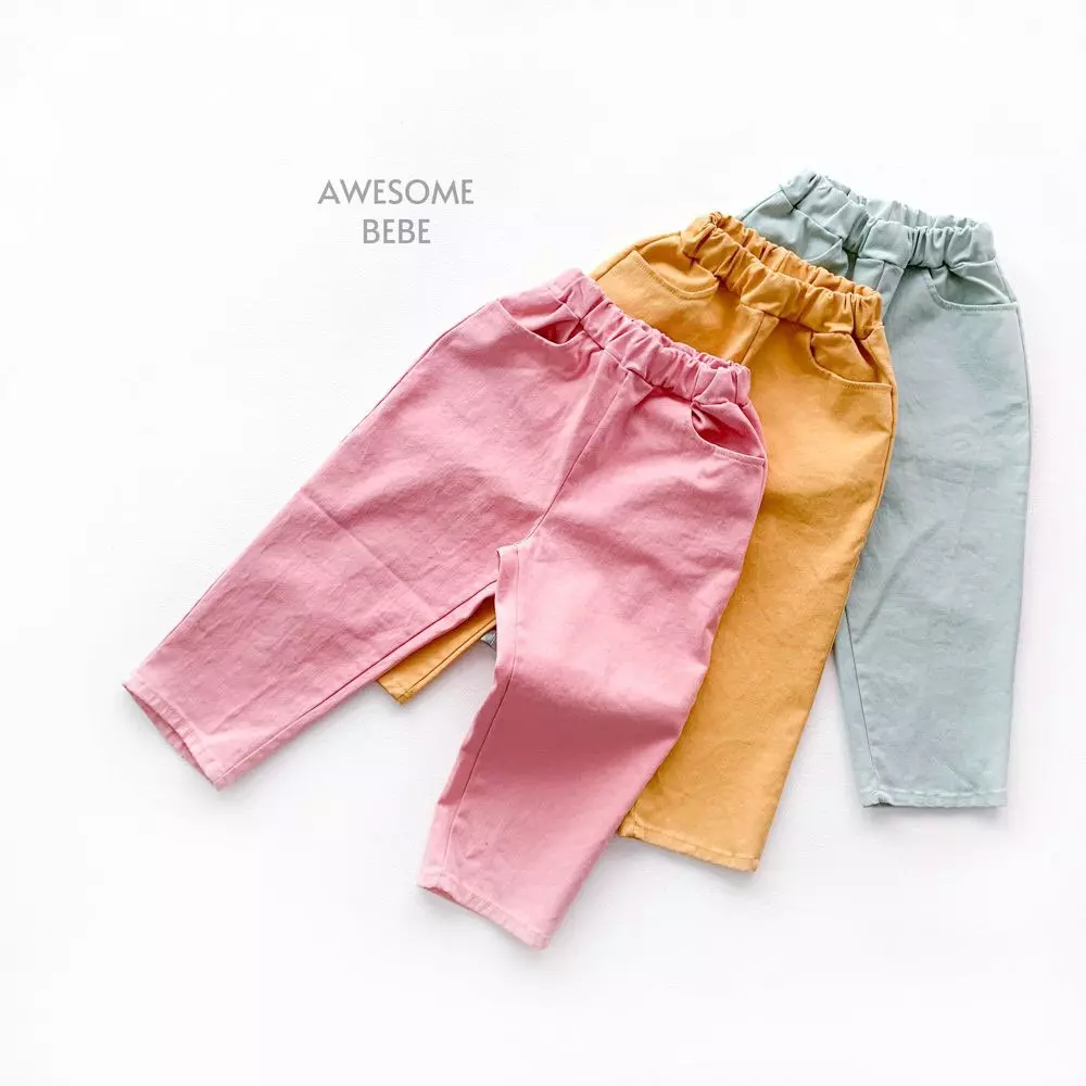 Awesome Bebe - Korean Children Fashion - #Kfashion4kids - Spring Cotton Pants - 2
