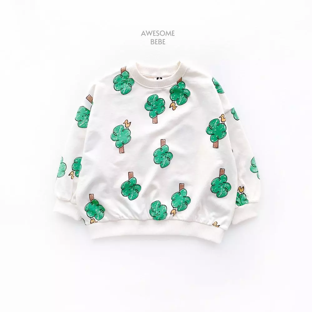 Awesome Bebe - Korean Children Fashion - #magicofchildhood - Tree Tee - 3