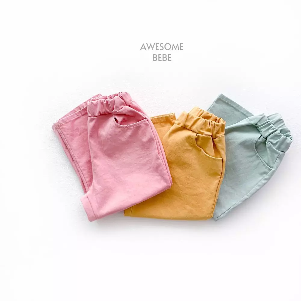 Awesome Bebe - Korean Children Fashion - #littlefashionista - Spring Cotton Pants - 4