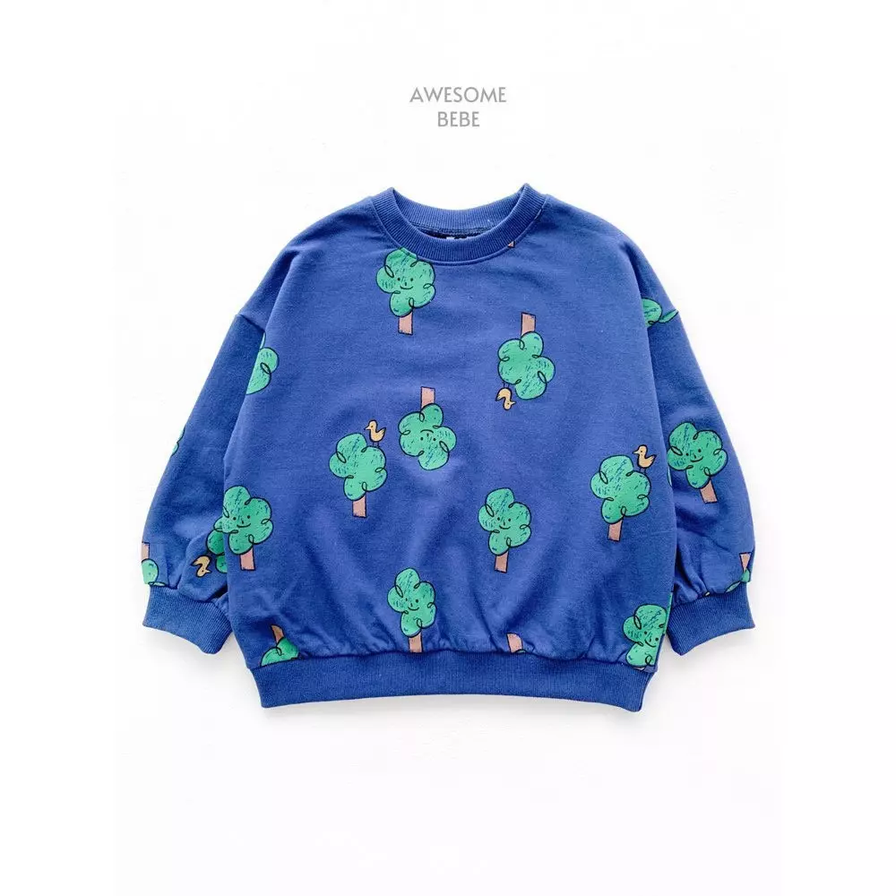 Awesome Bebe - Korean Children Fashion - #magicofchildhood - Tree Tee - 4