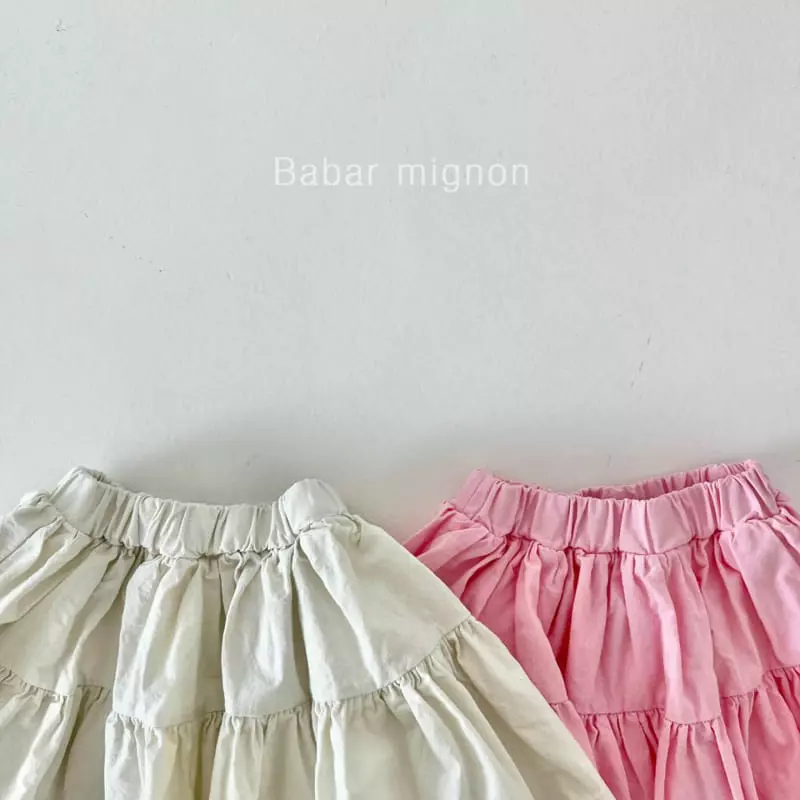 Babar Mignon - Korean Children Fashion - #Kfashion4kids - Baba Cancan Skirt - 3
