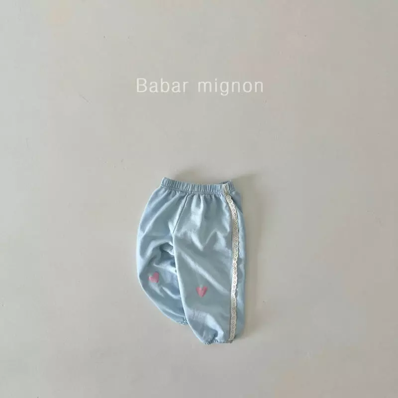 Babar Mignon - Korean Children Fashion - #childofig - Heart Pants - 8