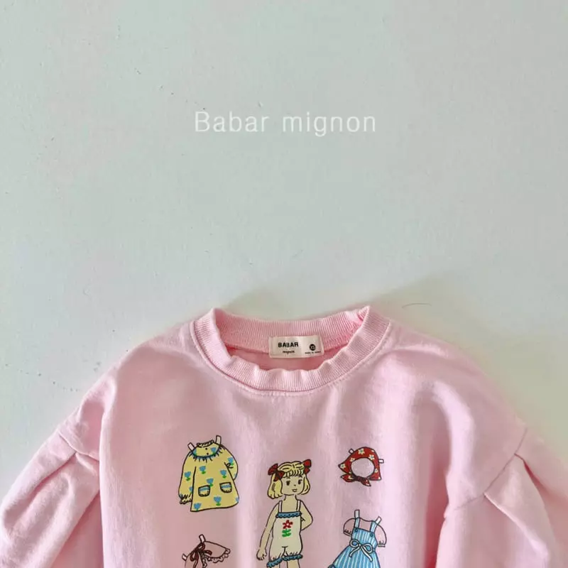 Babar Mignon - Korean Children Fashion - #childofig - Doll Sweatshirt - 7