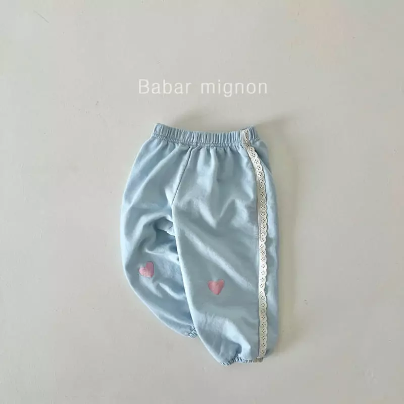 Babar Mignon - Korean Children Fashion - #childrensboutique - Heart Pants - 9