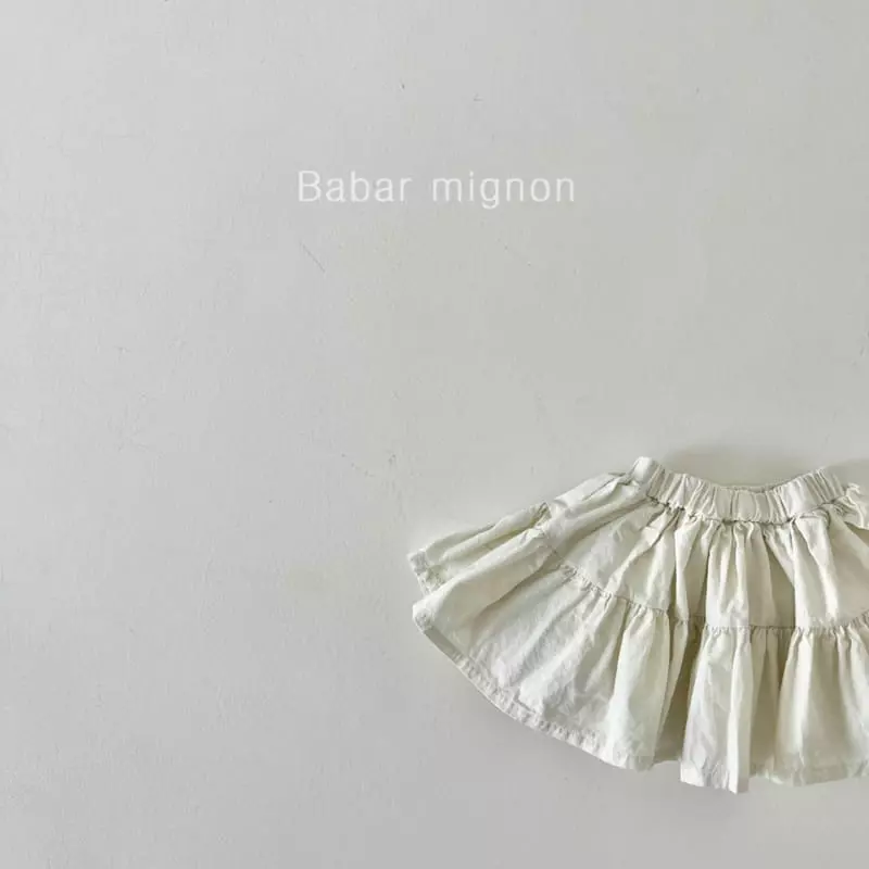 Babar Mignon - Korean Children Fashion - #childrensboutique - Baba Cancan Skirt - 12