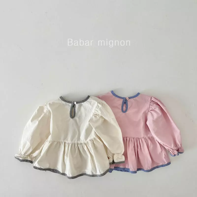 Babar Mignon - Korean Children Fashion - #designkidswear - Ribbon Blouse - 5