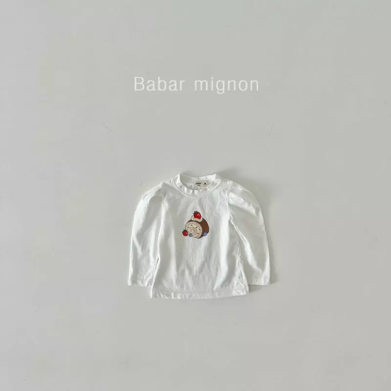 Babar Mignon - Korean Children Fashion - #discoveringself - Cake Puff Tee - 8