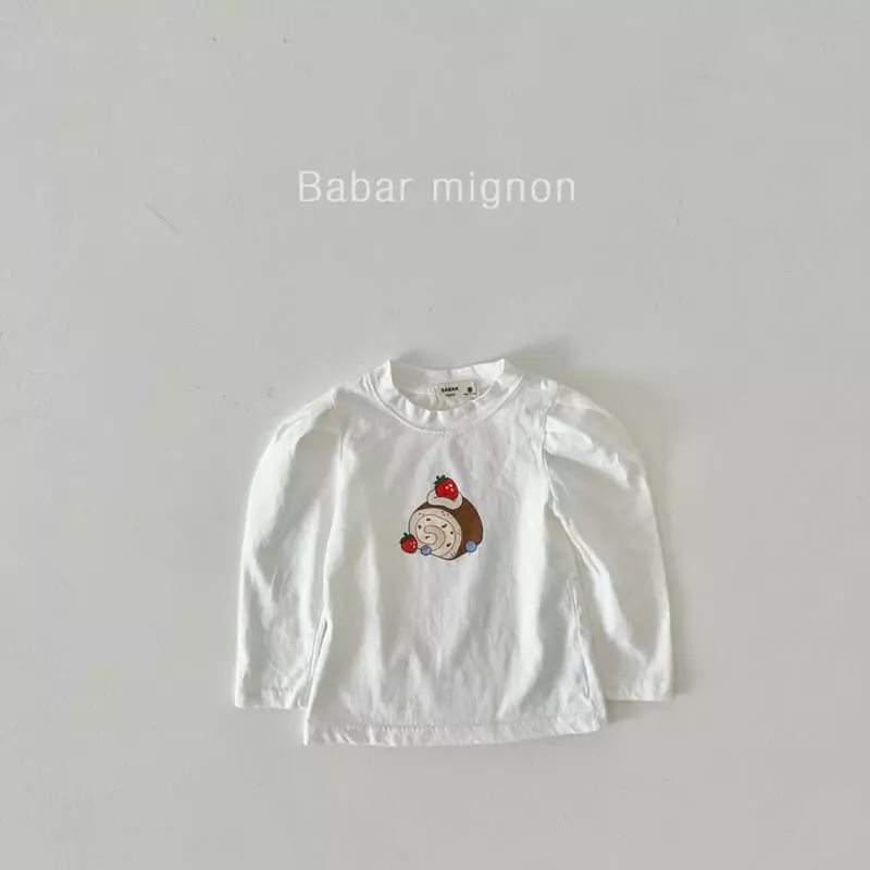Babar Mignon - Korean Children Fashion - #fashionkids - Cake Puff Tee - 9