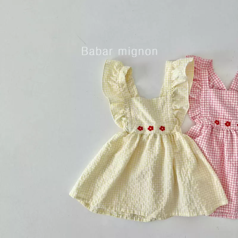 Babar Mignon - Korean Children Fashion - #fashionkids - Dungarees Skirt - 2
