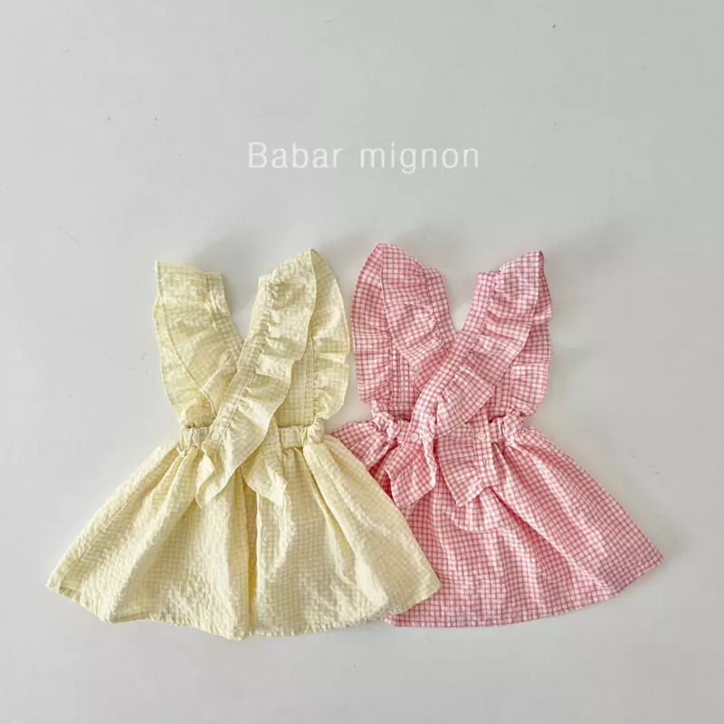 Babar Mignon - Korean Children Fashion - #kidsshorts - Dungarees Skirt - 4