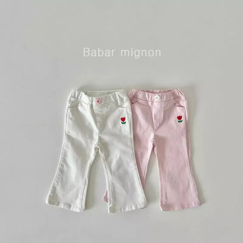 Babar Mignon - Korean Children Fashion - #magicofchildhood - Flower PAnts