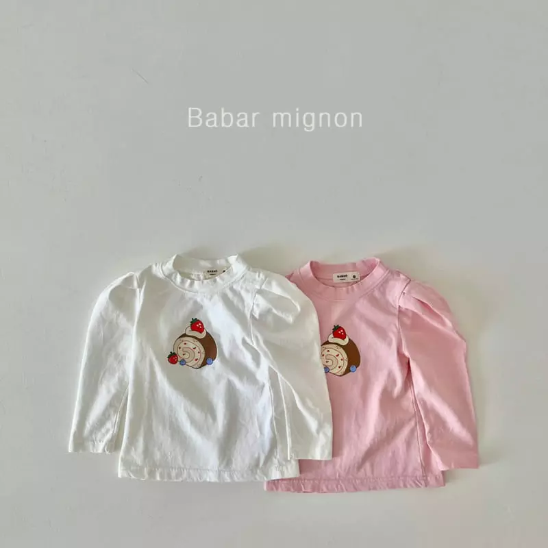 Babar Mignon - Korean Children Fashion - #magicofchildhood - Cake Puff Tee