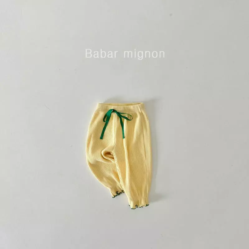 Babar Mignon - Korean Children Fashion - #stylishchildhood - Waffle Pants - 8