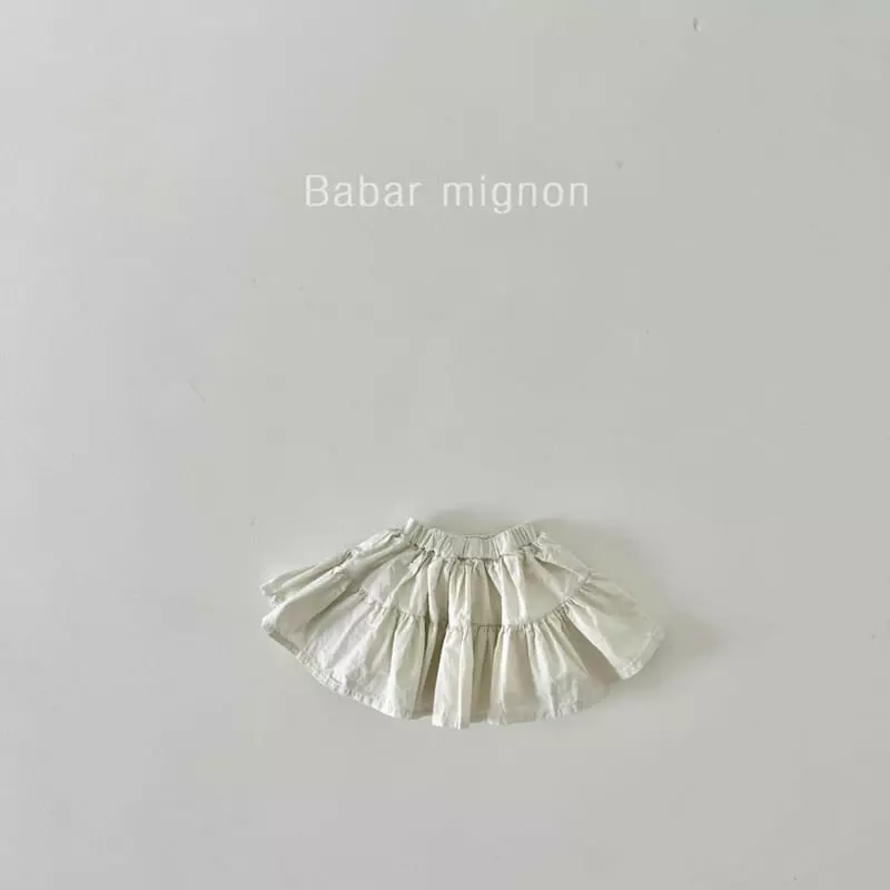 Babar Mignon - Korean Children Fashion - #stylishchildhood - Baba Cancan Skirt - 10