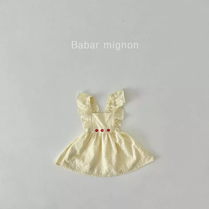 Babar Mignon - Korean Children Fashion - #todddlerfashion - Dungarees Skirt - 11